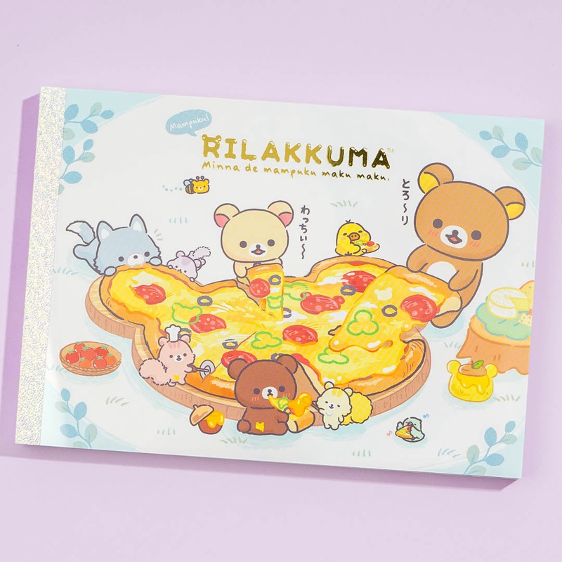 Rilakkuma Minna Pizza Memo Pad