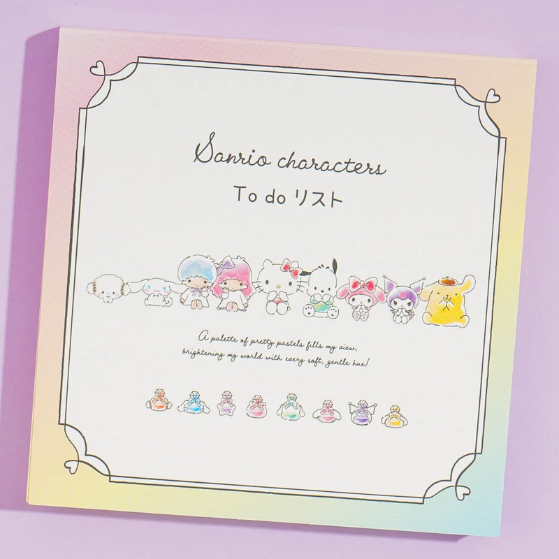 Sanrio Characters Perfume To-Do List Memo Pad