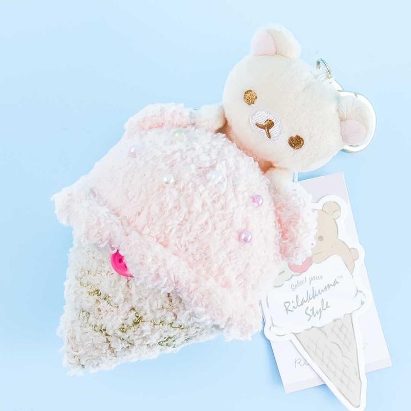 Korilakkuma Sweet Ice Cream Plushie Bag Charm