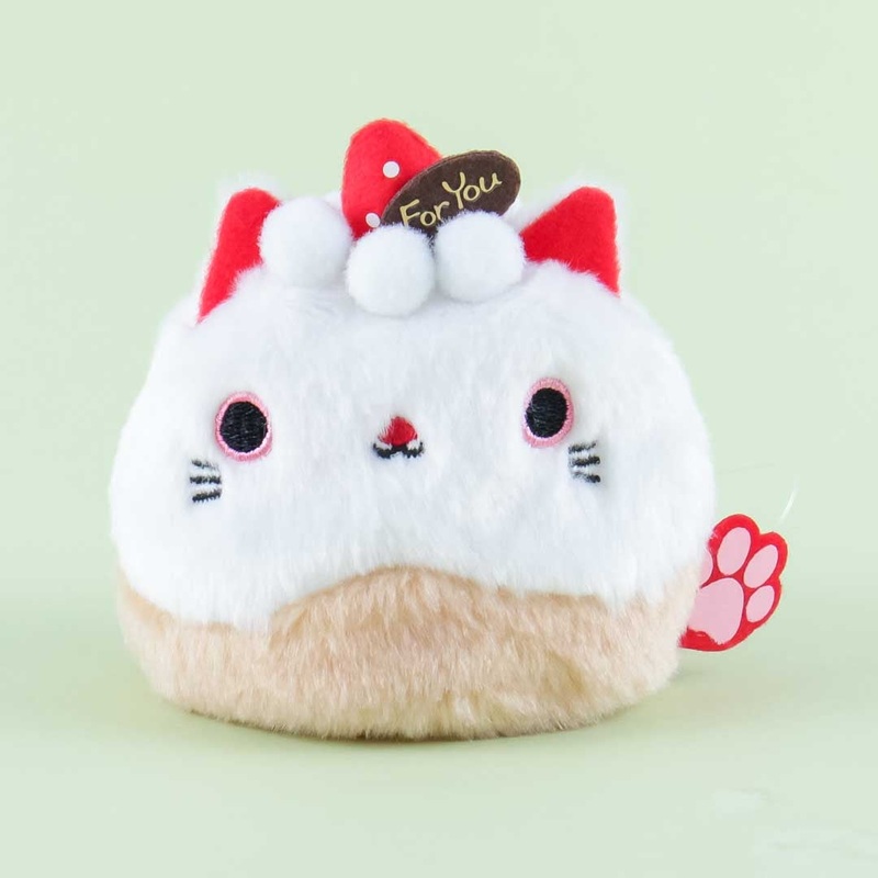 Neko Dango Strawberry Shortcake Plushie