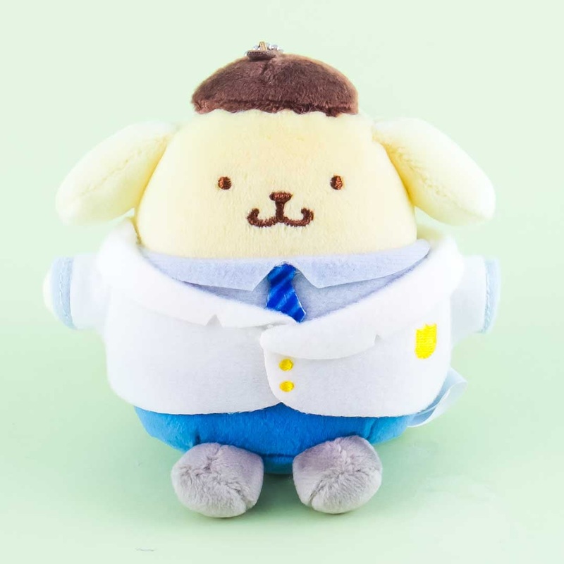 Pompompurin Academy Plushie Charm - Medium
