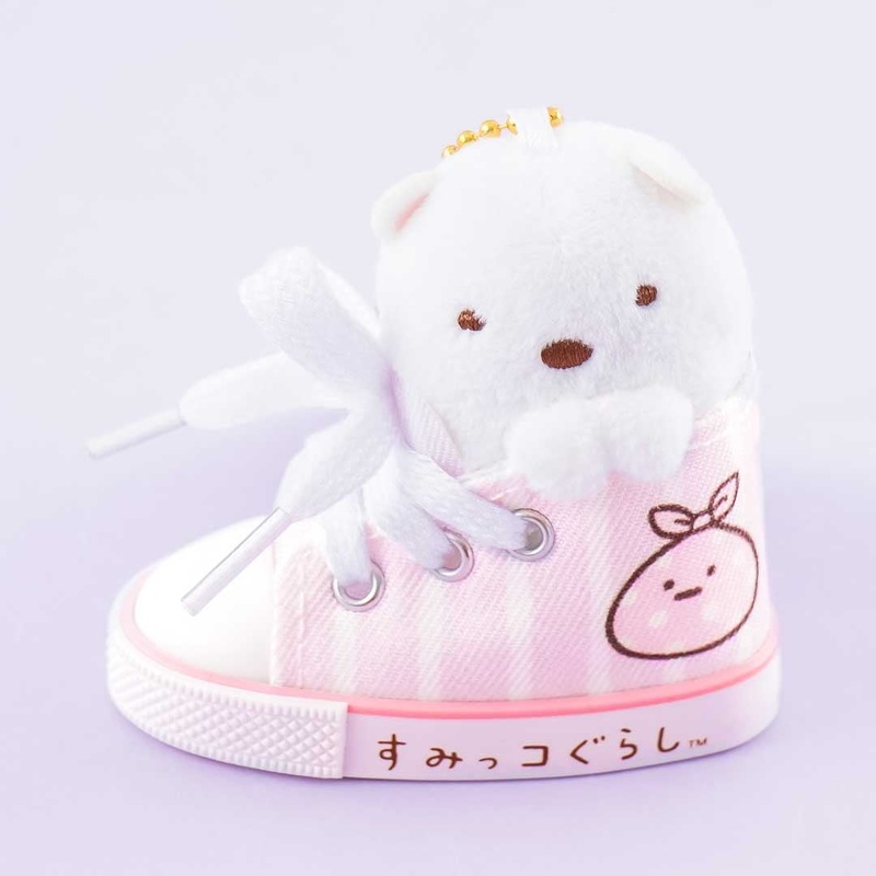 Sumikko Gurashi Sneaker Plushie Charm - Shirokuma