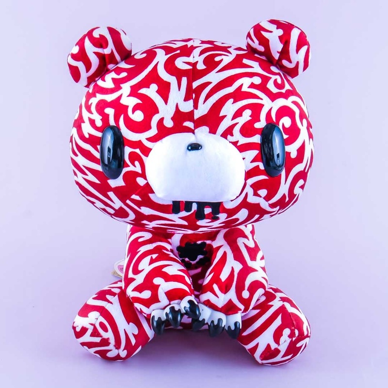 Gloomy Bear Plushie - Tribal Red With Blood / Big