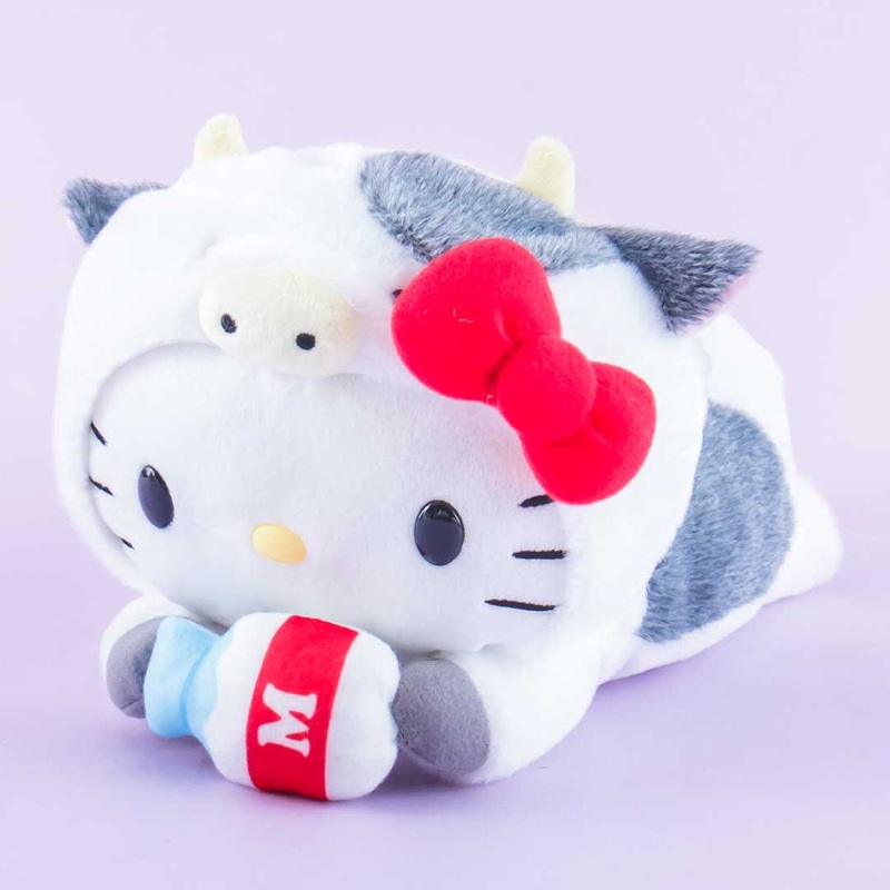 Hello Kitty Cow Zodiac Plushie - Medium