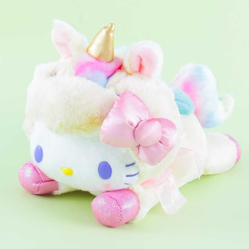 Hello Kitty Lying Unicorn Plushie - Medium
