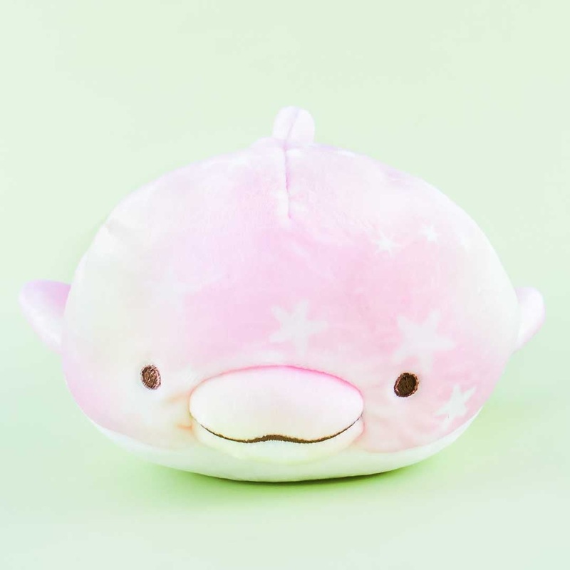 Jinbesan Super Mochi-Mochi Plushie - Pearl Iruka / Medium