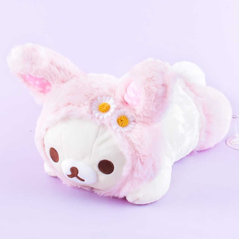 Korilakkuma Lying Bunny Plushie - Medium