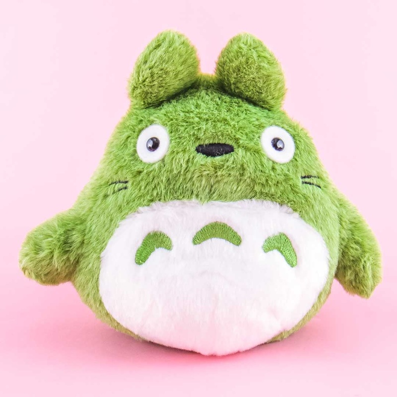 My Neighbor Totoro Green Moss Plushie - Totoro / Medium