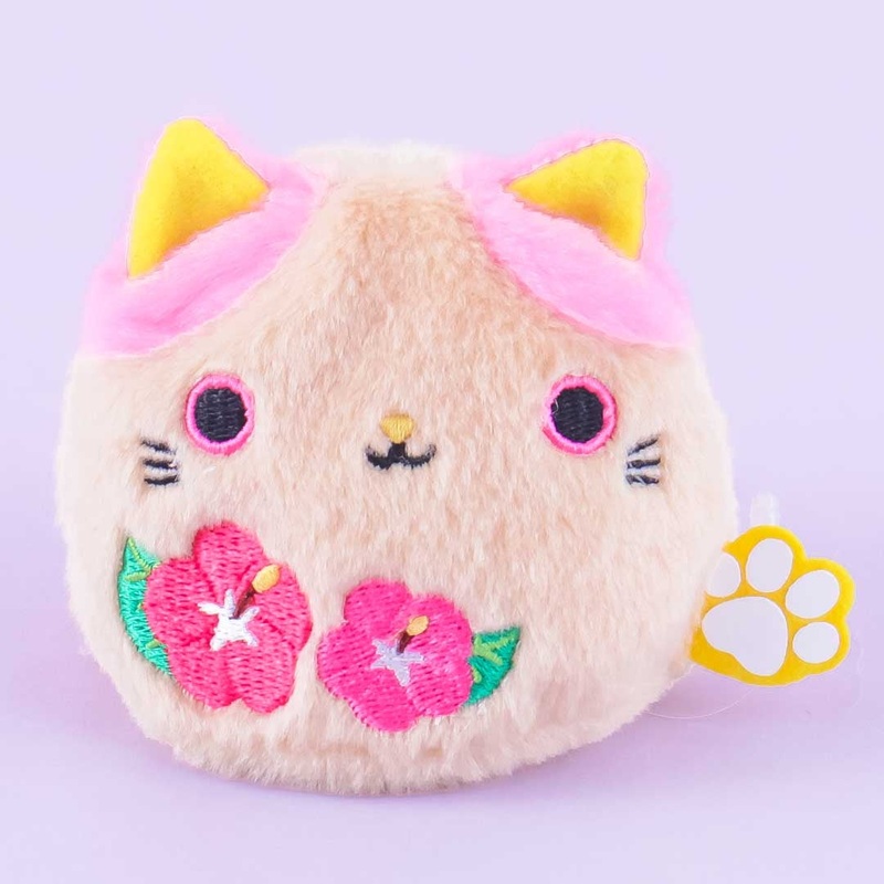 Neko Dango Hibiscus Flower Plushie - Mini