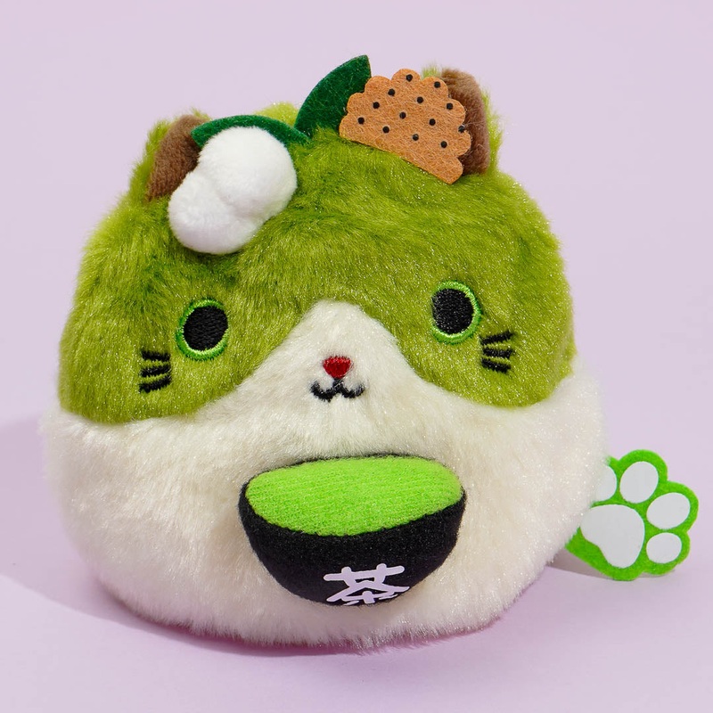 Neko Dango Kyoto Plushie - Matcha / Mini
