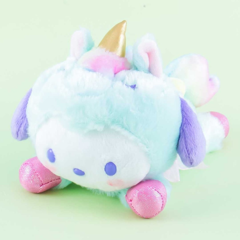 Pochacco Lying Unicorn Plushie - Medium