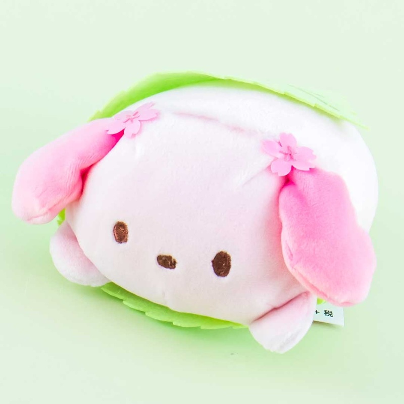 Pochacco Sakura Mochi Plushie - Medium