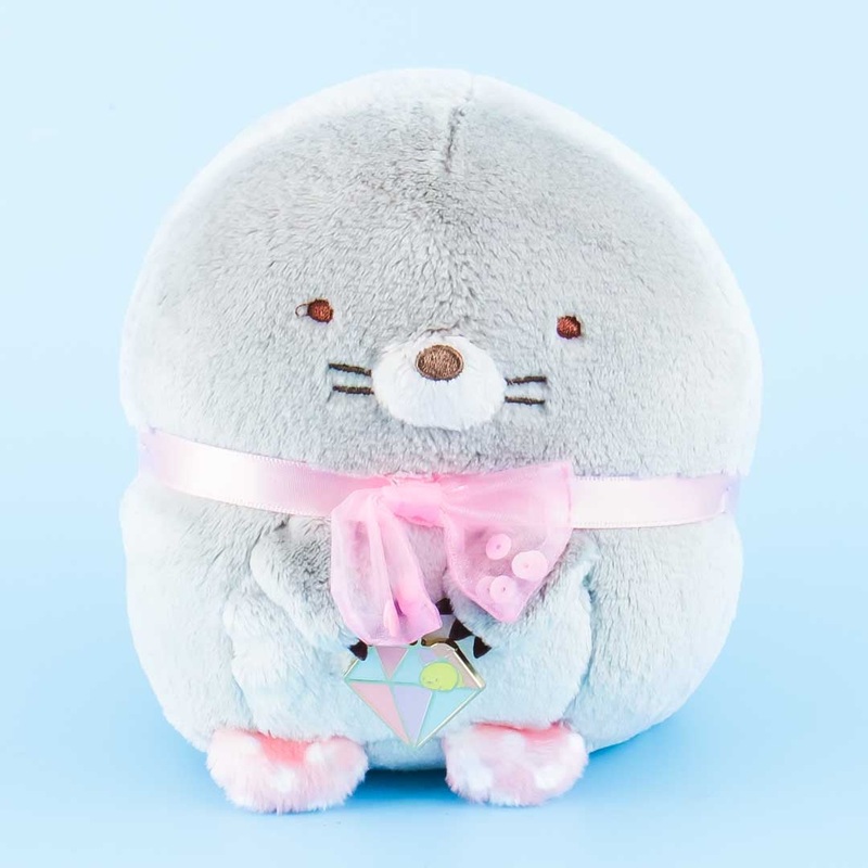 Sumikko Gurashi Jewel Love Plushie / Mogura - Medium
