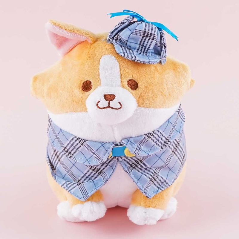 Chuken Mochi Shiba Detective Plushie - Komugi / Medium