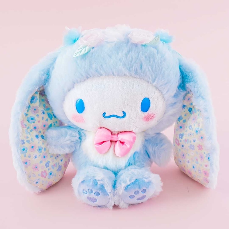 Cinnamoroll Flower Bunny Ear Plushie - Medium
