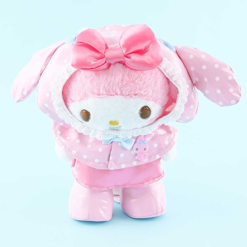 My Melody Raincoat Plushie - Medium