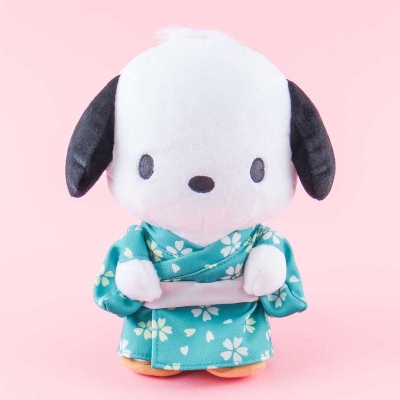 Pochacco Sakura Yukata Plushie - Medium