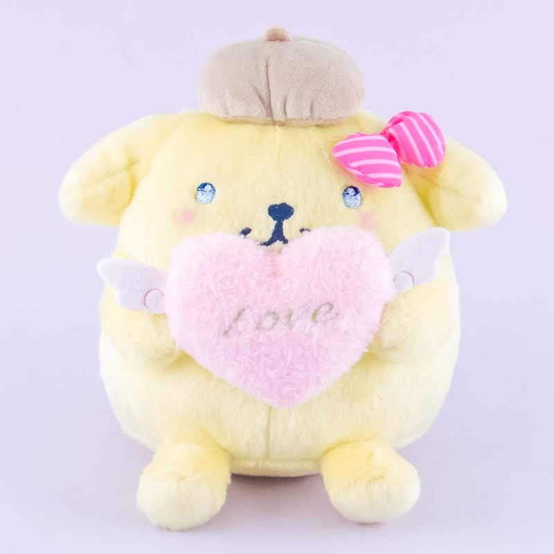 Pompompurin Winged Heart Plushie - Medium
