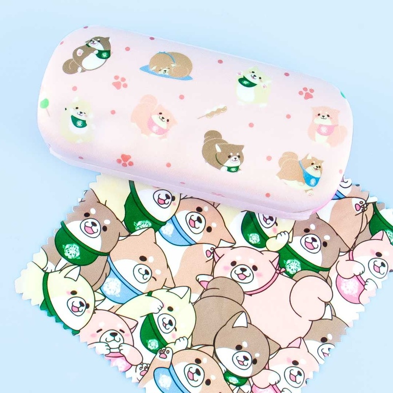 Chuken Mochi Shiba Eyeglass Hard Case