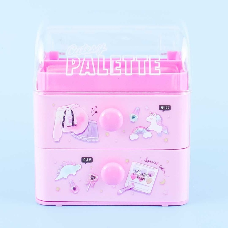 Cutesy Palette Clear Dome Chest