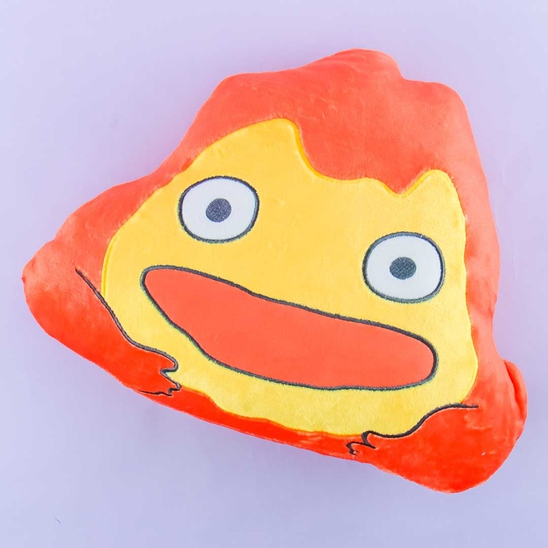 Howl's Moving Castle Die-Cut Cushion - Calcifer