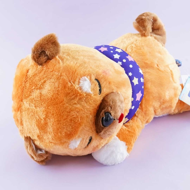 Mameshiba San Kyodai Sleeping  Plushie - Mamesaburo / Big