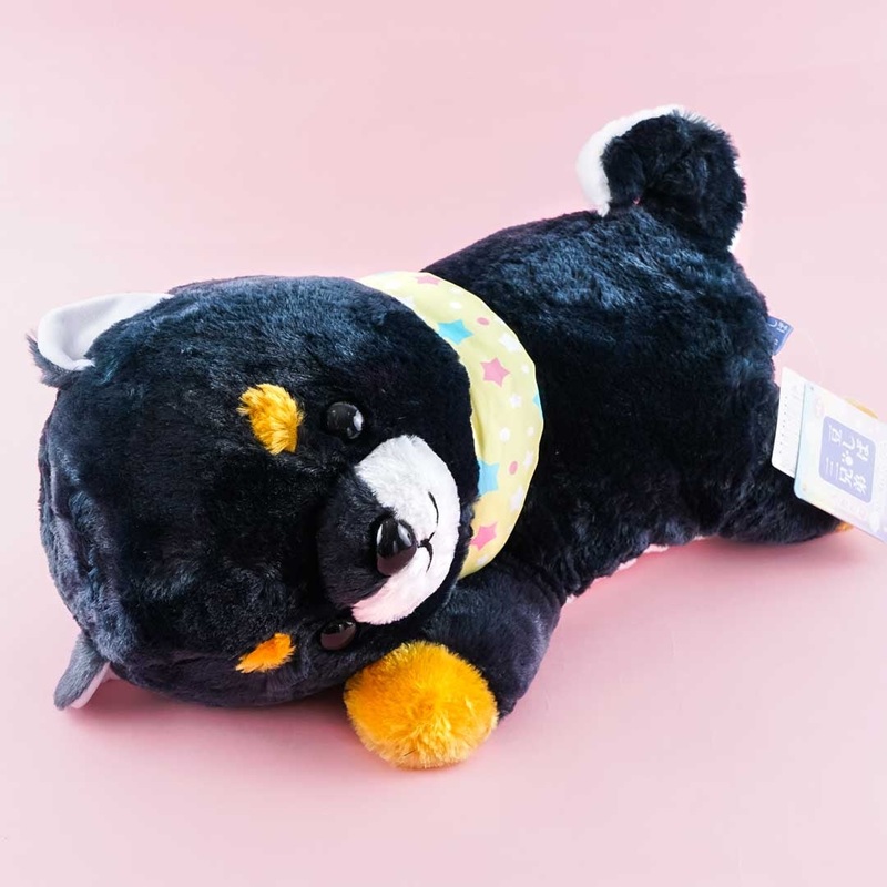 Mameshiba San Kyodai Sleepy Plushie - Mamejiro / Big