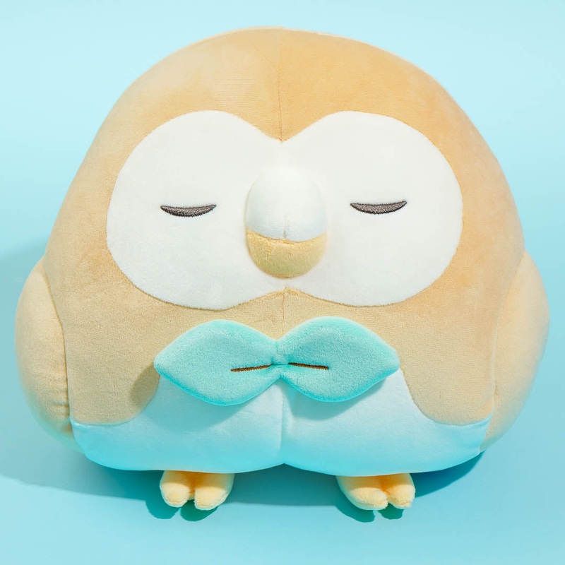 Pokemon Pokepeace Sleepy Plushie - Rowlet / Medium