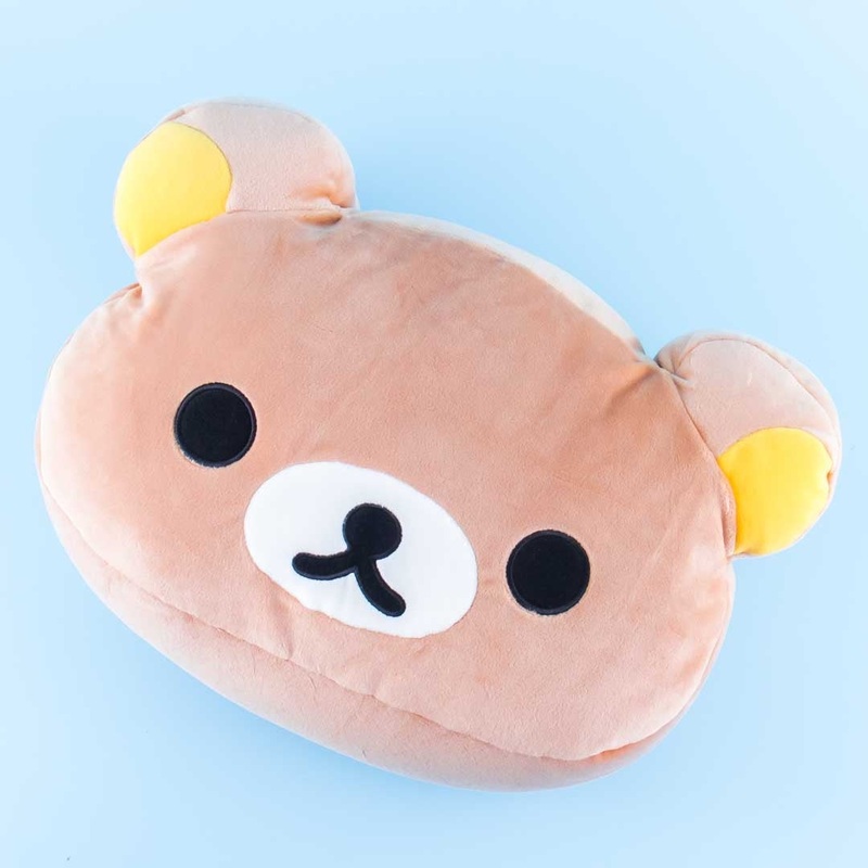 Rilakkuma Fluffy Head Cushion