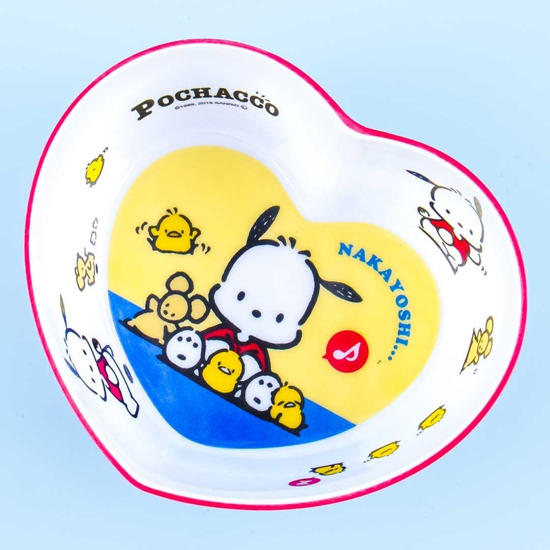 Sanrio Characters Daisuki Heart Accessory Bowl - Pochacco