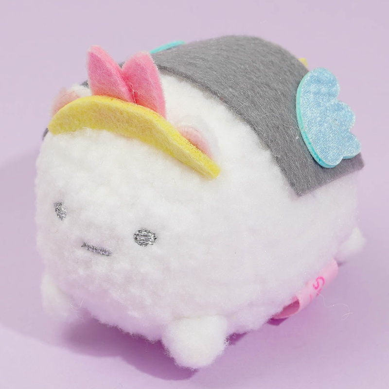 Sumikko Gurashi Angel Ebiten Idol Plushie - Kome Pegasus / Mini