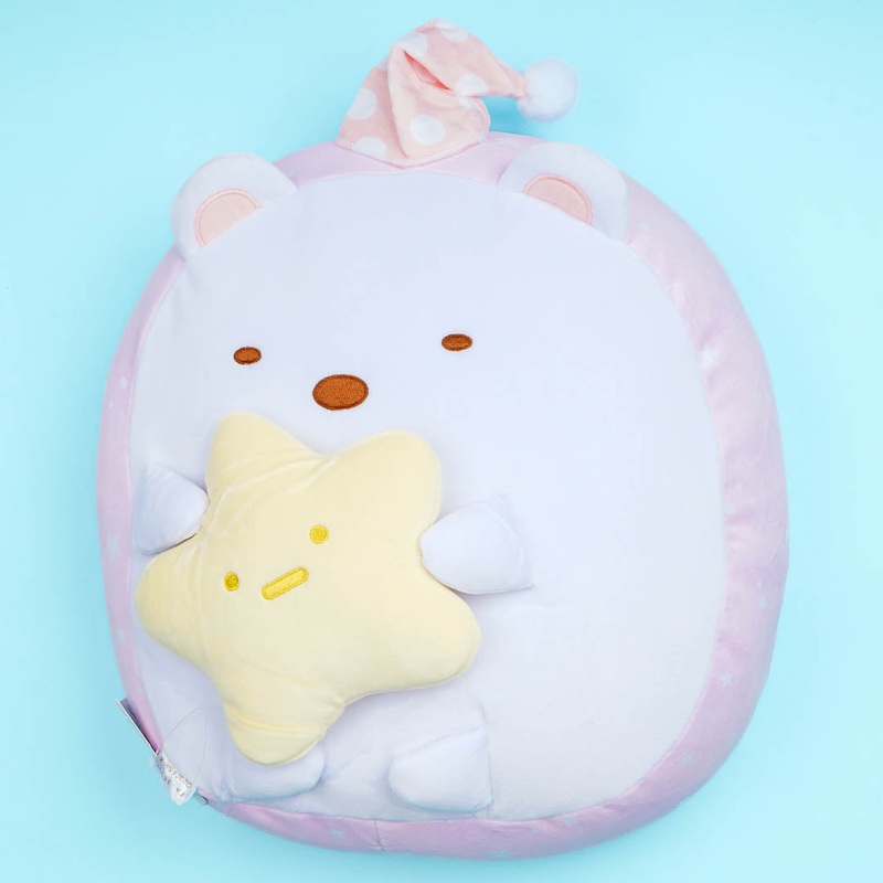 Sumikko Gurashi Good Night Cushion - Shirokuma