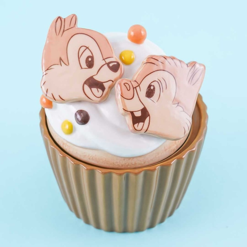 Disney Cupcake Canister - Chip & Dale