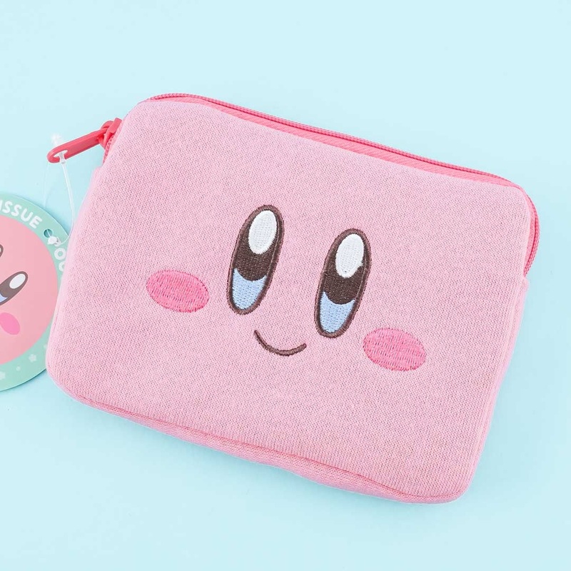 Happy Kirby Mini Tissue Pouch