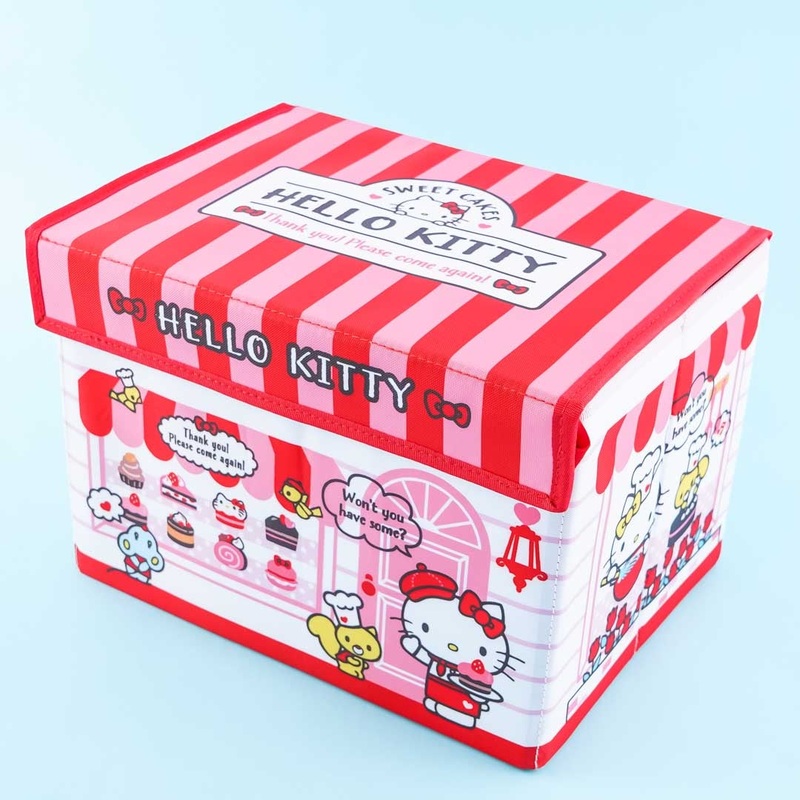 Hello Kitty Sweet Cakes Patisserie Foldable Storage Box