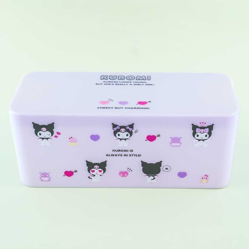 Kuromi Cheeky Hearts Wire Storage Box