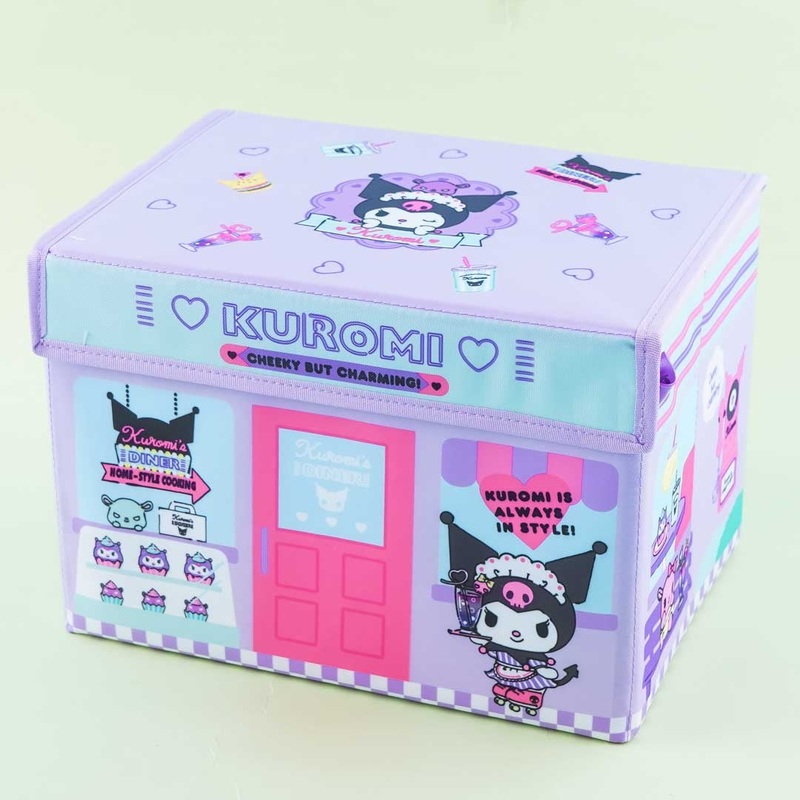 Kuromi Retro Diner Foldable Storage Box