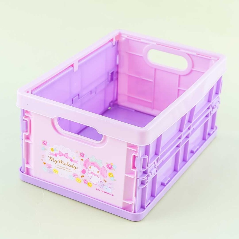 My Melody Macarons Foldable Storage Box - Small