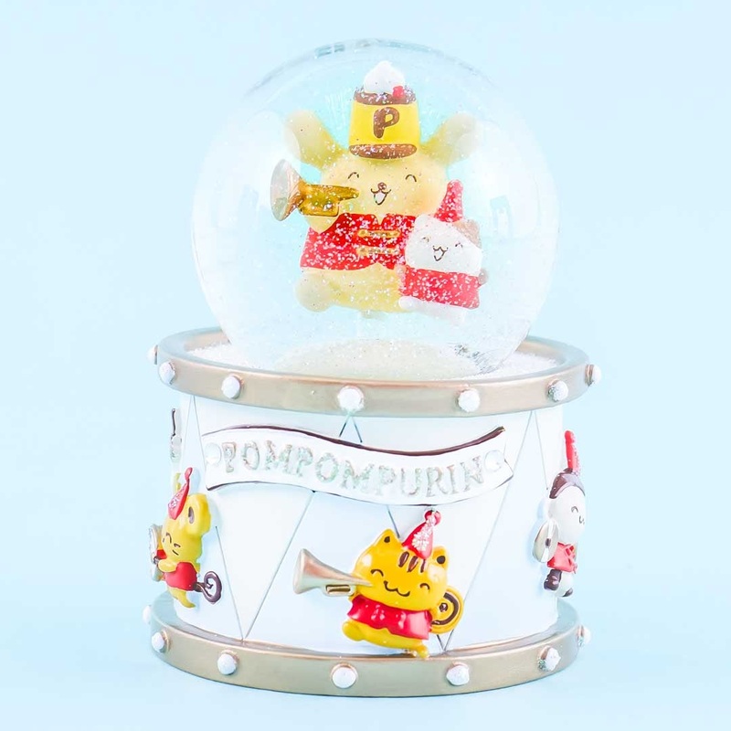 Pompompurin 25th Anniversary Snow Globe