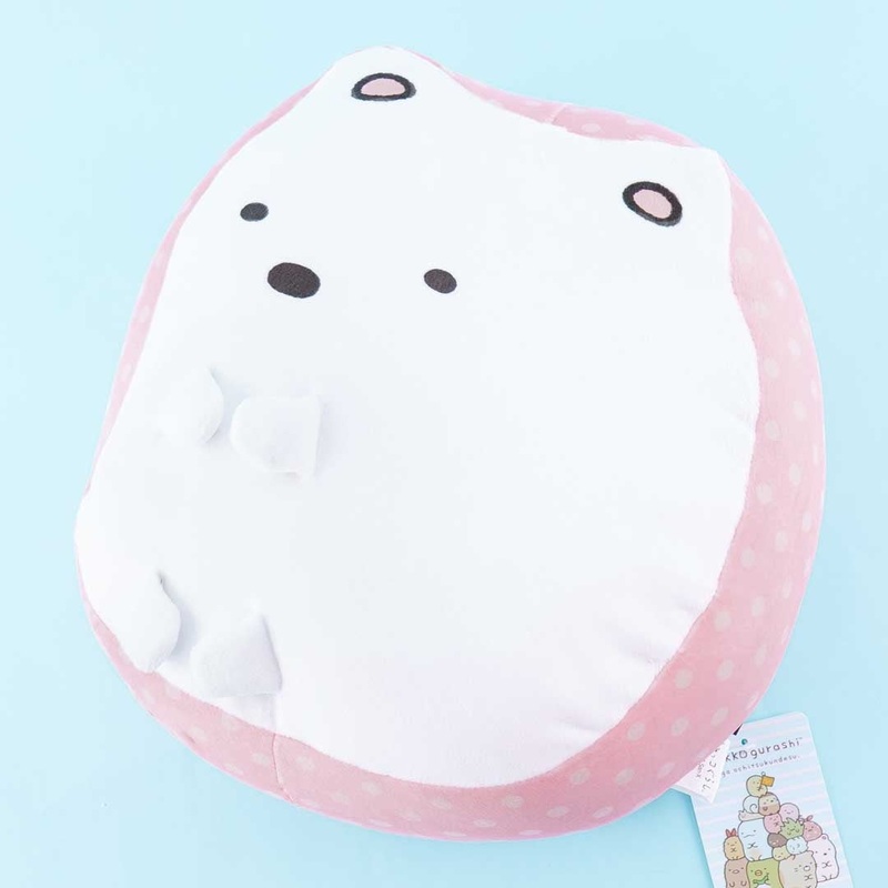 Sumikko Gurashi Mochi Mochi Cushion - Shirokuma