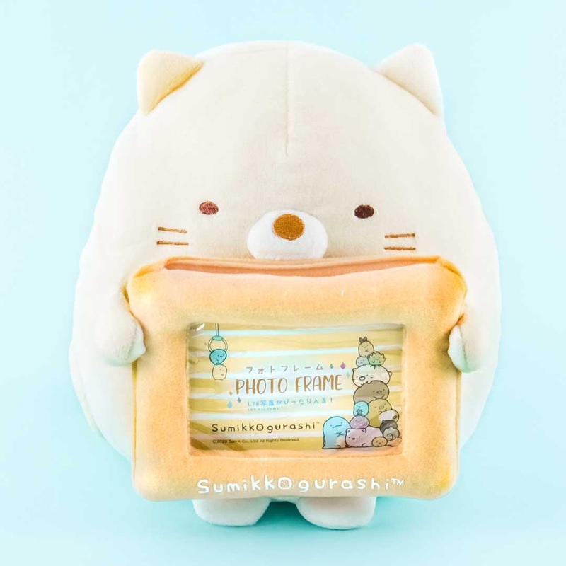 Sumikko Gurashi Plushie Photo Frame - Neko