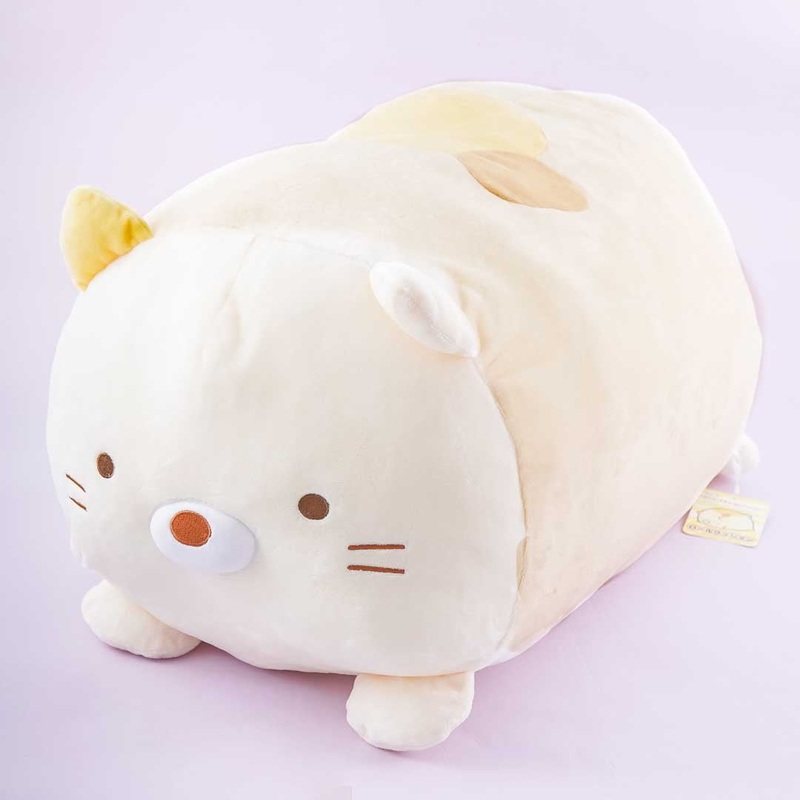 Sumikko Gurashi Plushie Roll Cushion - Neko