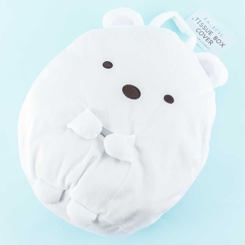 Sumikko Gurashi Tissue Box Cover - Shirokuma
