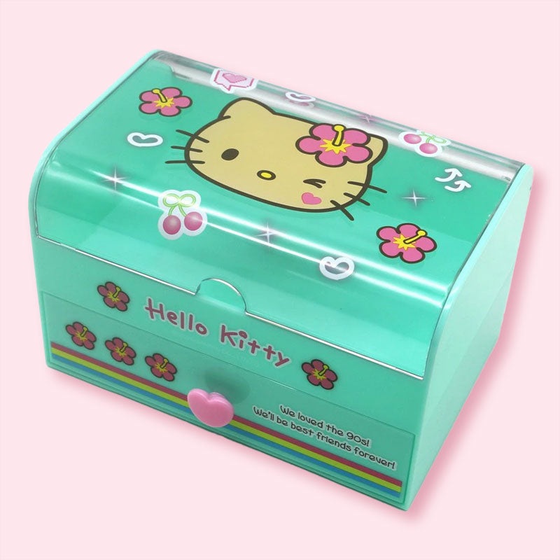 Hello Kitty Flowery Retro Accessory Case