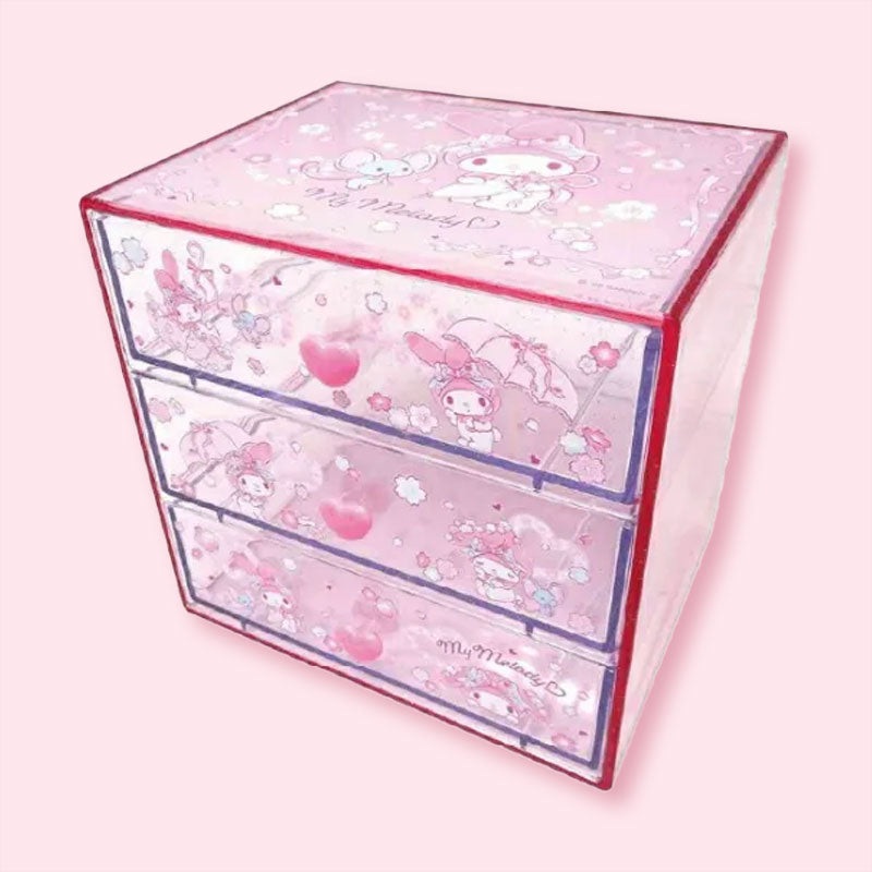 My Melody Sakura Mini Drawer Chest