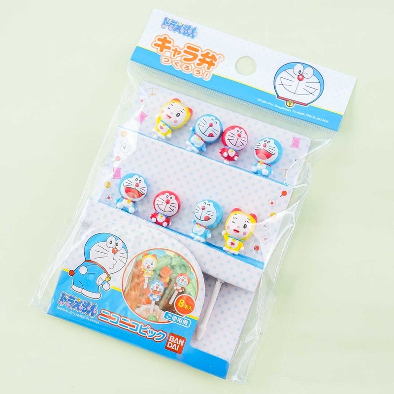 Doraemon Food Pick Set