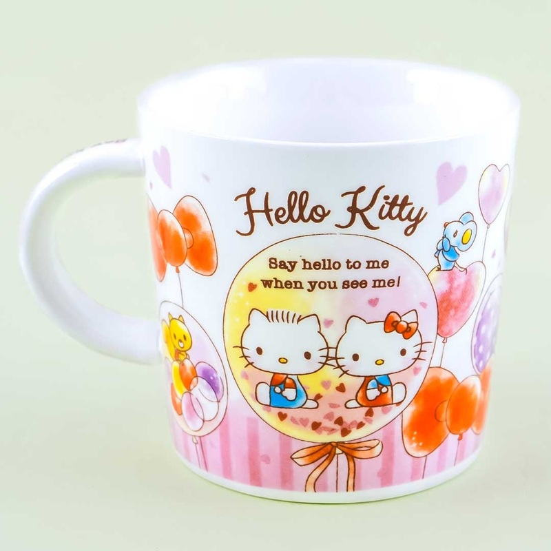 Hello Kitty Balloon Ceramic Mug
