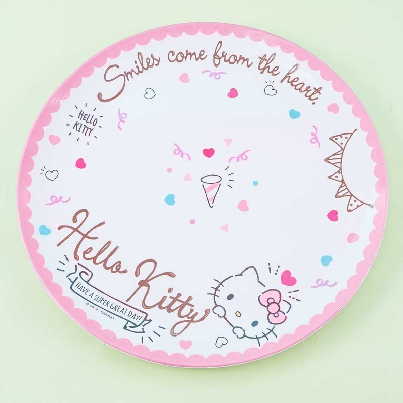 Hello Kitty Party Round Plate