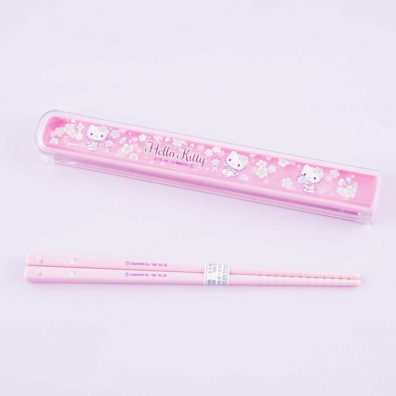 Hello Kitty Sakura Blossom Chopsticks Set
