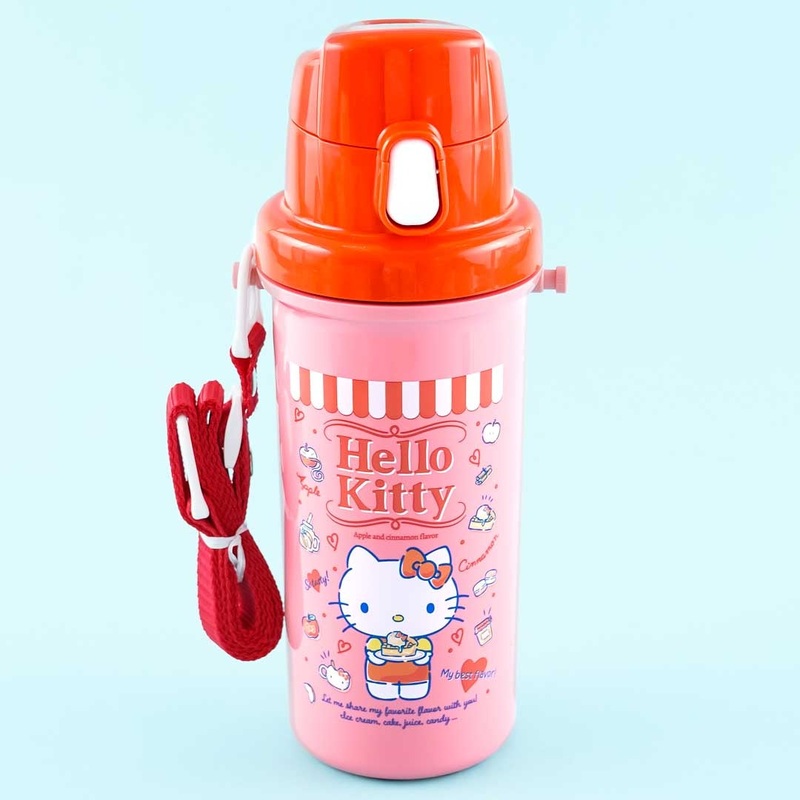 Hello Kitty Sweet Dessert One-Push Water Bottle
